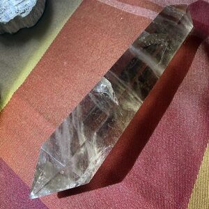 HUGE Smokey Quartz Double Point
